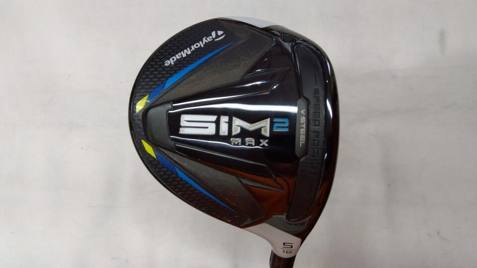 【中古】テーラーメイド SIM2 MAX フェアウェイウッド 5W 18° Xフレックス 42.0インチ TOUR AD PT-6 リシャフト品 Cランク 右利き用 Taylormade ゴルフクラブ シム2マックス ゴルフドゥ ゴルフ用品 GOLF DO