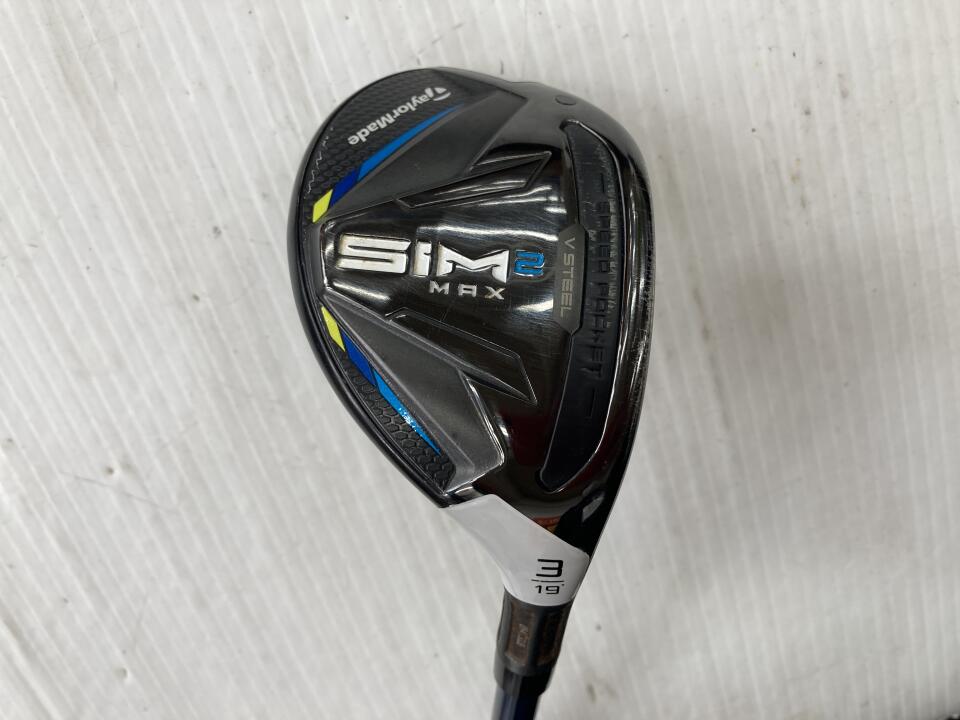 【中古】テーラーメイド SIM2 MAX ユーティリティ 19° Sフレックス 40.5インチ ヘッドカバーあり TENSEI BLUE TM60(SIM2) Dランク 右利き用 Taylormade ゴルフクラブ シム2マックス ゴルフドゥ ゴルフ用品
