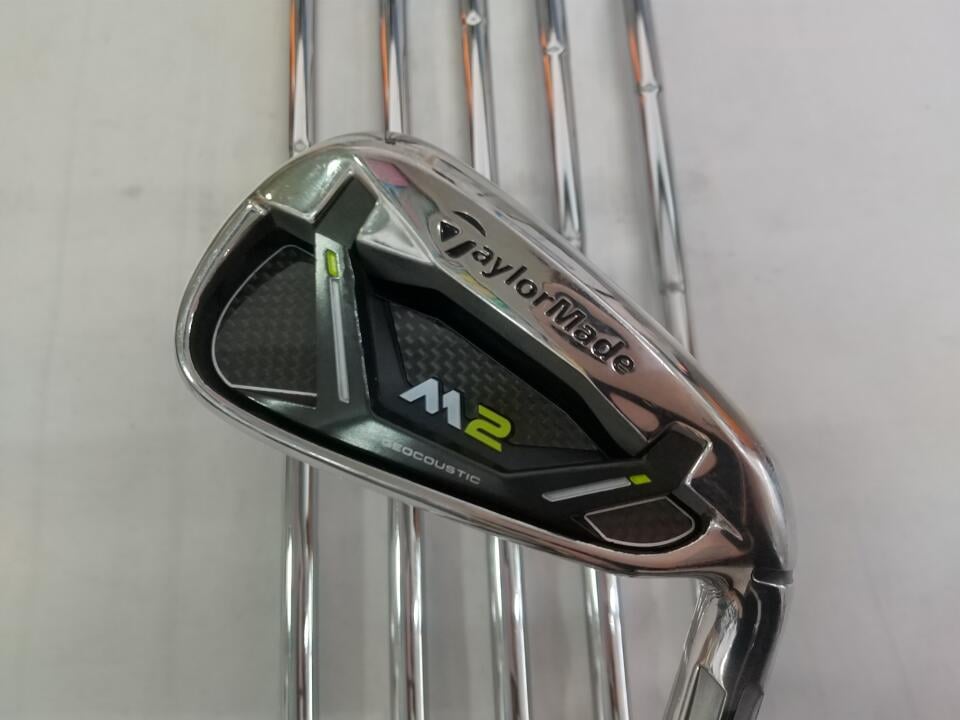 【中古】テーラーメイド M2 2017 アイアンセット Sフレックス 38.0インチ REAX90 JP Dランク 右利き用 Taylormade ゴルフクラブ ゴルフドゥ ゴルフ用品 GOLF DO 中古ゴルフクラブ