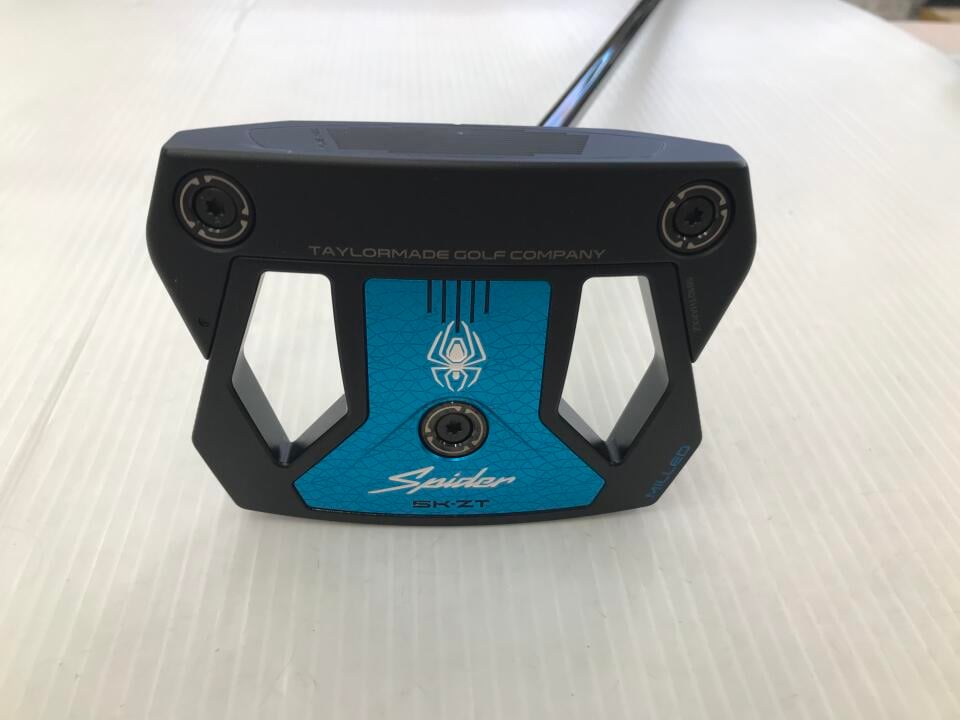 【中古】テーラーメイド Spider 5K-ZT BLACK STANDARD パター 34.0インチ ヘッドカバーあり KBS CT TOUR PUTTER(Black) Cランク 右利き用 Taylormade ゴルフクラブ スパイダー5Kゼロトルク ブラック スタンダード｜ゴルフ ドゥ 中古クラブ店