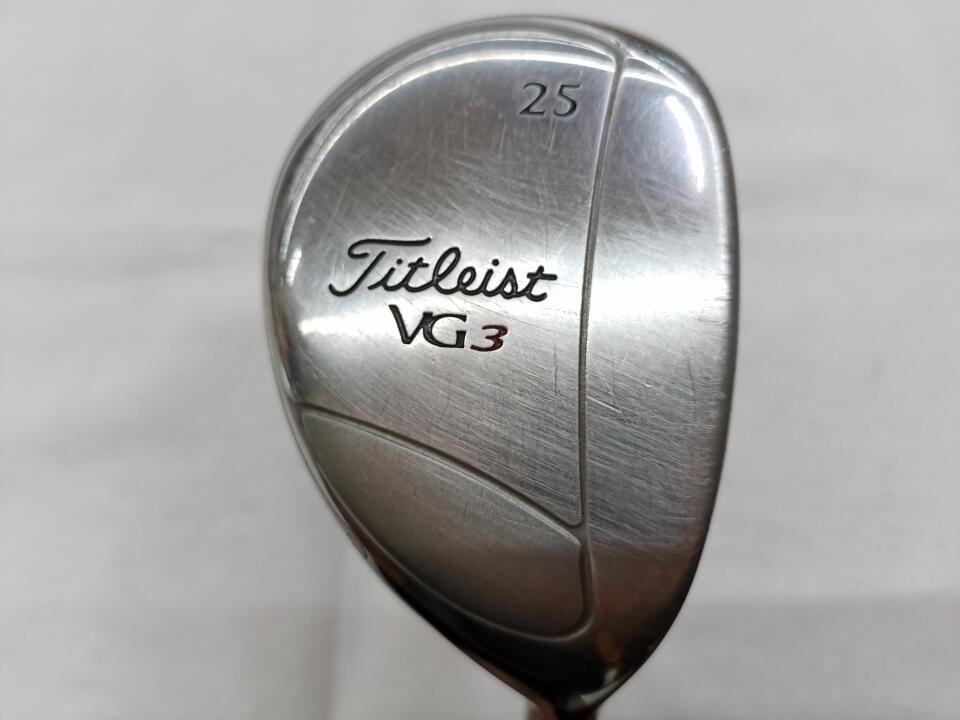 【中古】タイトリスト VG3H ユーティリティ 25° Rフレックス 39.5インチ タイトリスト・Motore H Cランク 右利き用 Titleist ゴルフクラブ ゴルフドゥ ゴルフ用品 GOLF DO 中古ゴルフクラブ