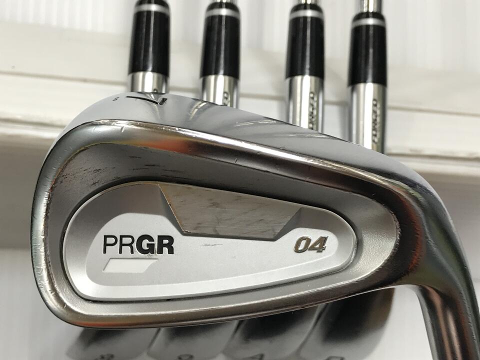 【中古】プロギア 04 IRON アイアンセット 37.0インチ スペックスチール３ Ver.2 Cランク 右利き用 PRGR ゴルフクラブ ゴルフドゥ ゴルフ用品 GOLF DO 中古ゴルフクラブ