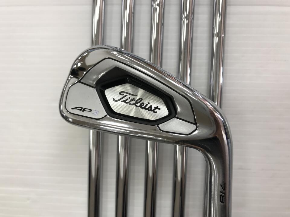【中古】タイトリスト AP 3 718 アイアンセット S200フレックス 38.0インチ AMT TOUR WHITE Cランク 右利き用 Titleist ゴルフクラブ ゴルフドゥ ゴルフ用品 GOLF DO 中古ゴルフクラブ|ゴルフ ドゥ 中古クラブ店