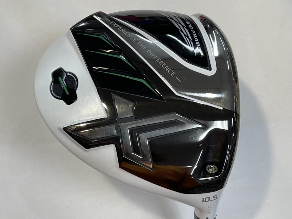 【中古】ダンロップ XXIO X-eks- 2022 ホワイト ドライバー 10.5° Sフレックス 45.5インチ ヘッドカバーあり Miyazaki AX-2 ホワイト Cランク 右利き用 DUNLOP ゴルフクラブ ゼクシオエックス2022 ゴルフド