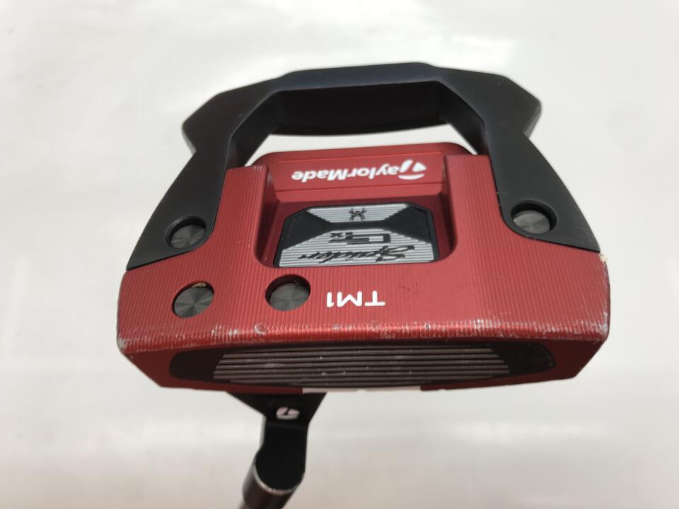 【中古】テーラーメイド Spider GTx RED TRUSS TM1 パター 34.0インチ ヘッドカバーあり オリジナルスチール Dランク 右利き用 Taylormade ゴルフクラブ ゴルフドゥ ゴルフ用品 GOLF DO 中古ゴルフクラブ