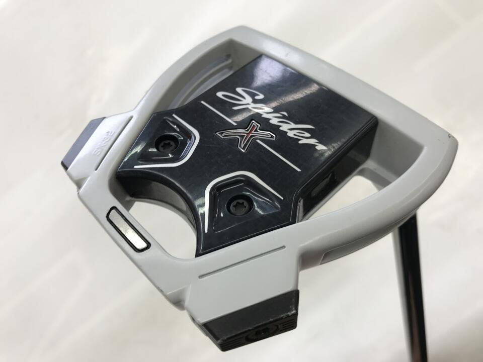 【中古】テーラーメイド Spider X COPPER SMALL SLANT パター 33.0インチ オリジナルスチール リシャフト品 Dランク 右利き用 Taylormade ゴルフクラブ ゴルフドゥ ゴルフ用品 GOLF DO 中古ゴルフクラブ