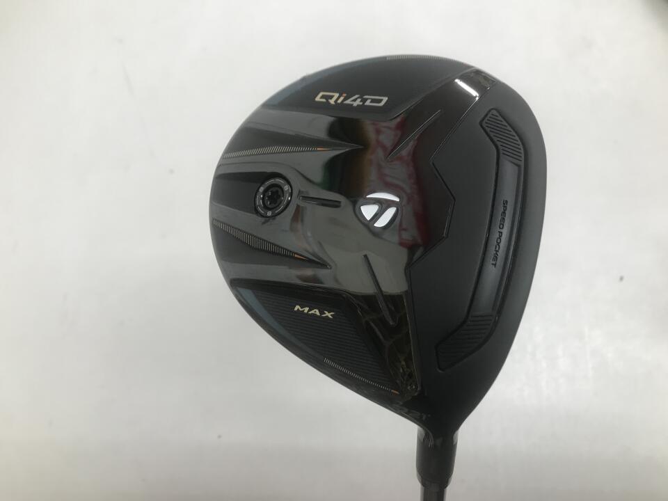 【中古】テーラーメイド Qi4D MAX フェアウェイウッド 7W 21° Sフレックス 41.75インチ ヘッドカバーあり REAX 55 (Qi4D) Bランク 右利き用 Taylormade ゴルフクラブ Qi4Dマックス ゴルフドゥ ゴルフ用品 G