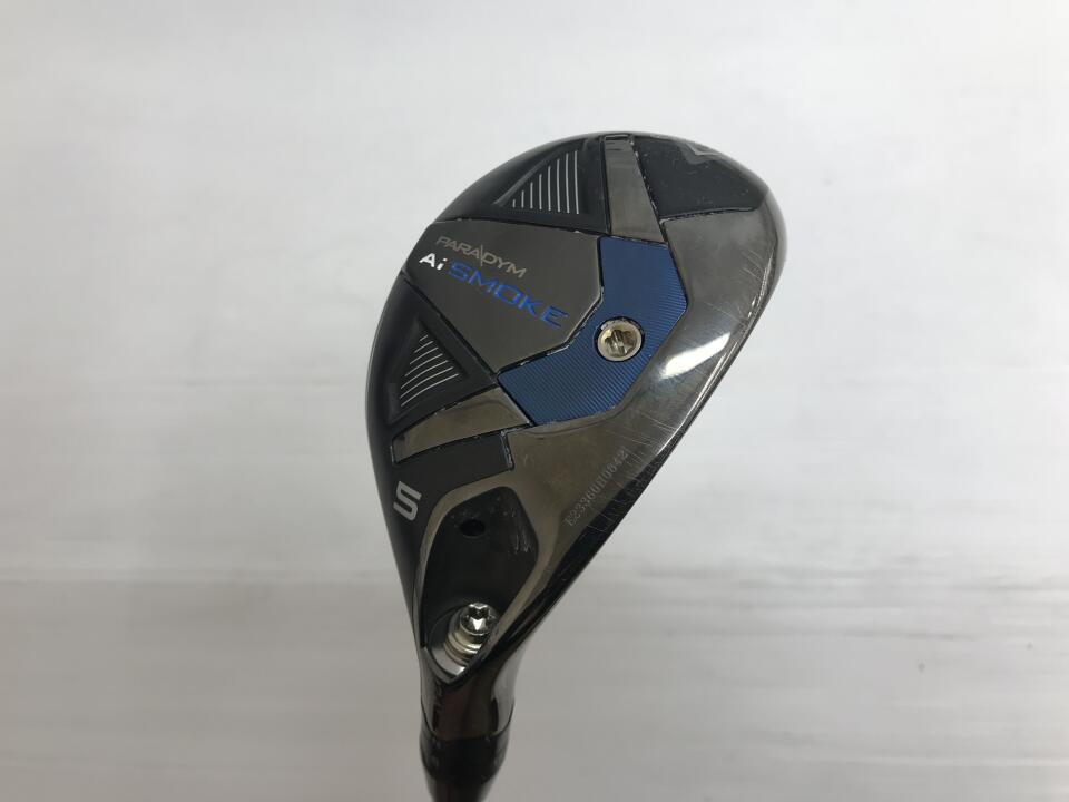 【中古】キャロウェイ PARADYM Ai SMOKE ユーティリティ 24° SRフレックス 39.25インチ ヘッドカバーあり TENSEI 50 for Callaway(Ai SMOKE) Dランク 右利き用 Callaway ゴルフクラブ パラダイムAiスモーク ゴル