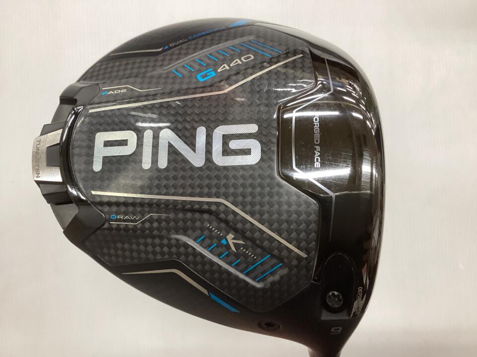 【中古】ピン G440 K ドライバー 9° Sフレックス 45.0インチ ヘッドカバーあり TOUR 2.0 CHROME 65 Cランク 右利き用 PING ゴルフクラブ ゴルフドゥ ゴルフ用品 GOLF DO 中古ゴルフクラブ|ゴルフ ドゥ 中古クラブ店