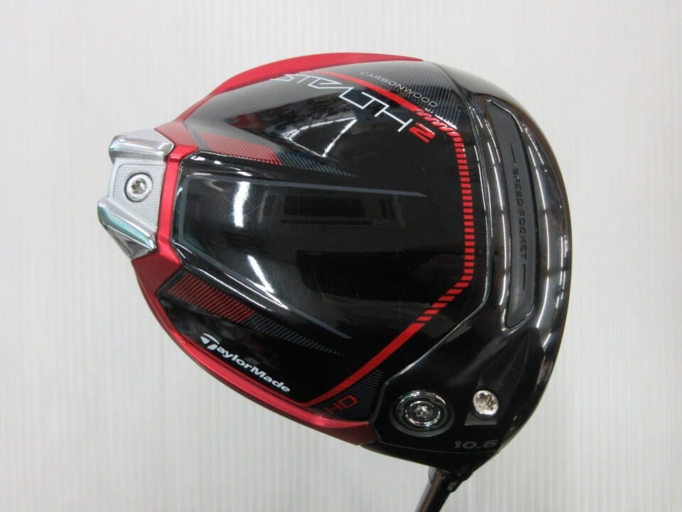 【中古】テーラーメイド STEALTH2 HD ドライバー 10.5° Sフレックス 45.25インチ ヘッドカバーあり Diamana BLUE TM50 リシャフト品 Cランク 右利き用 Taylormade ゴルフクラブ ステルス2HD ゴルフドゥ ゴル