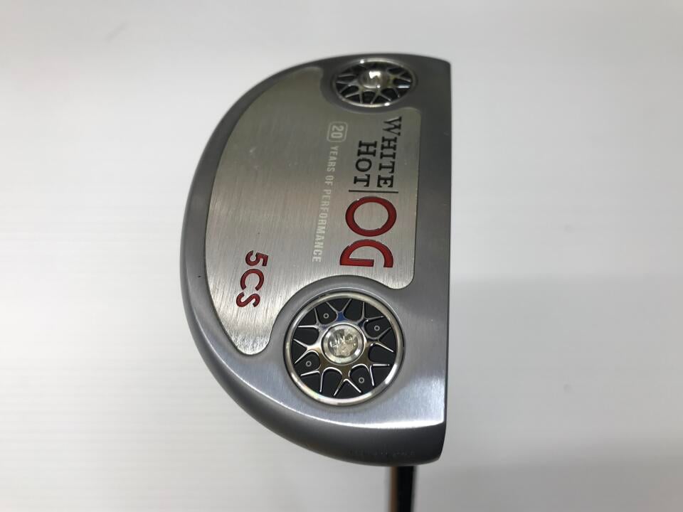 【中古】【訳あり】オデッセイ ホワイト ホット OG #5 CS パター 34.0インチ ヘッドカバーあり STROKE LAB Dランク 右利き用 ODYSSEY ゴルフクラブ ゴルフドゥ ゴルフ用品 GOLF DO 中古ゴルフクラブ