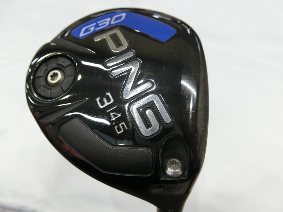 【中古】ピン G30 フェアウェイウッド 3W 14.5° Sフレックス 43.0インチ ヘッドカバーあり TFC 390F Cランク 右利き用 PING ゴルフクラブ ゴルフドゥ ゴルフ用品 GOLF DO 中古ゴルフクラブ