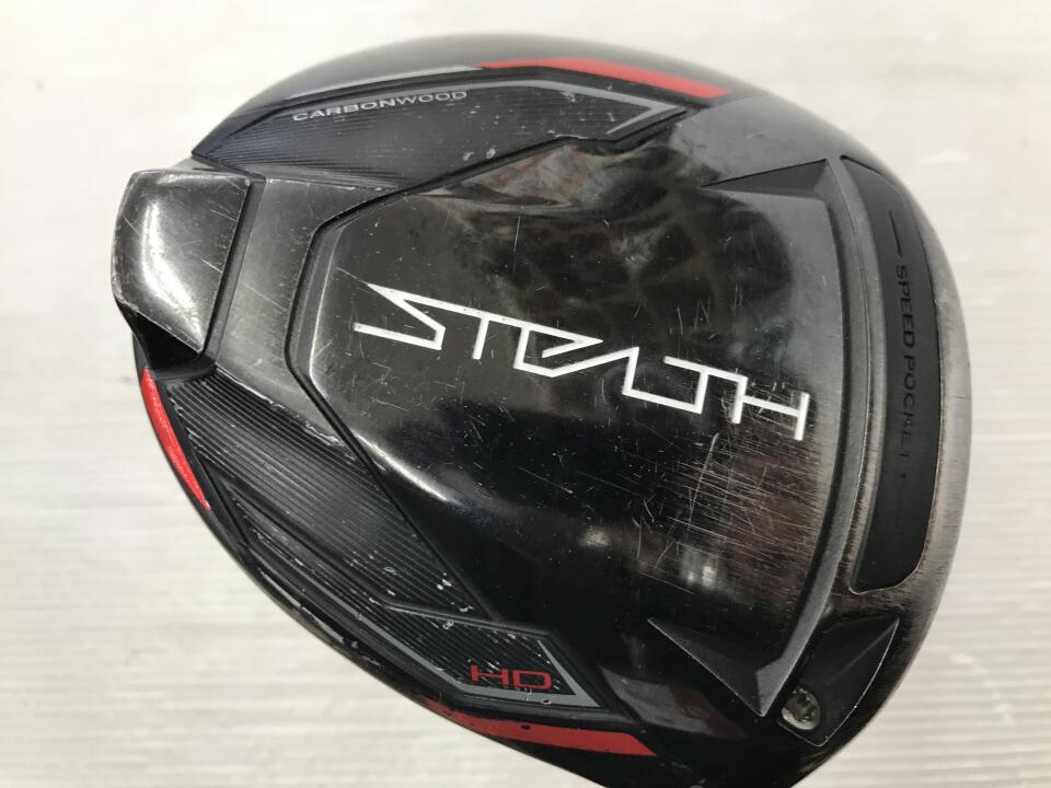 【中古】【訳あり】テーラーメイド STEALTH HD ドライバー 9° Xフレックス 45.75インチ ヘッドカバーあり ツアーAD DI-6 リシャフト品 Dランク 右利き用 Taylormade ゴルフクラブ ステルスHD ゴルフド 17,580円