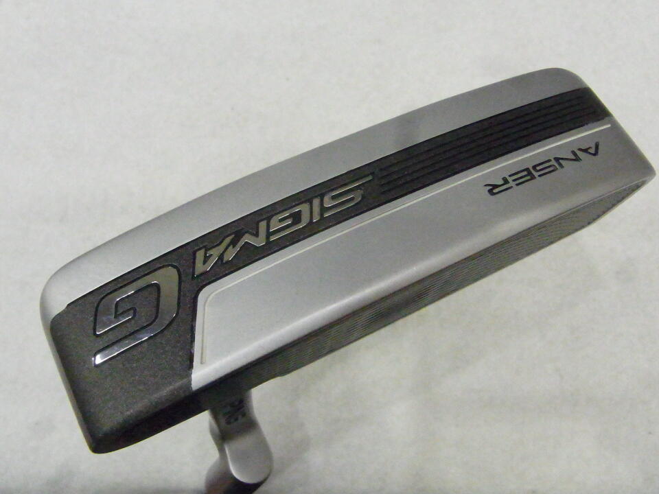 【中古】ピン SIGMA G ANSER Platinum パター 34.0インチ ヘッドカバーあり オリジナルスチール Cランク 右利き用 PING ゴルフクラブ ゴルフドゥ ゴルフ用品 GOLF DO 中古ゴルフクラブ