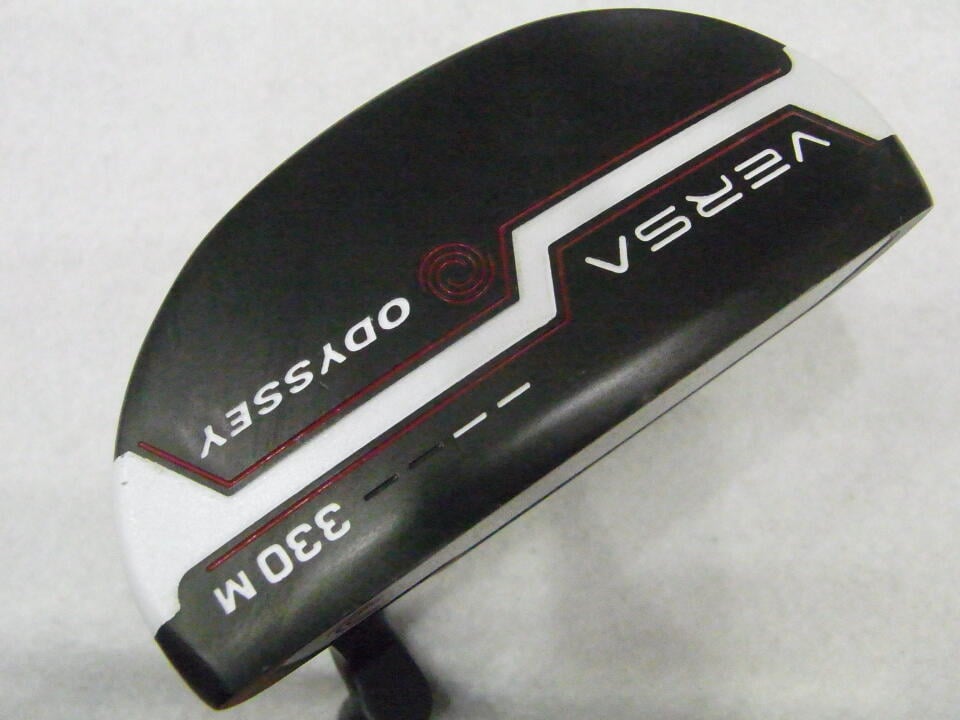 【中古】オデッセイ VERSA 330M BLACK(ヴァーチカル) パター 33.0インチ オリジナルスチール Cランク 右利き用 ODYSSEY ゴルフクラブ ゴルフドゥ ゴルフ用品 GOLF DO 中古ゴルフクラブ