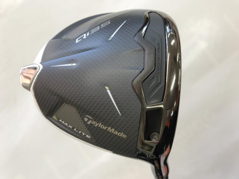 【中古】テーラーメイド Qi35 MAX LITE ドライバー 10.5° Rフレックス 45.5インチ ヘッドカバーあり AIR SPEEDER TM 2025 Cランク 右利き用 Taylormade ゴルフクラブ Qi35マックスライト ゴルフドゥ ゴルフ用
