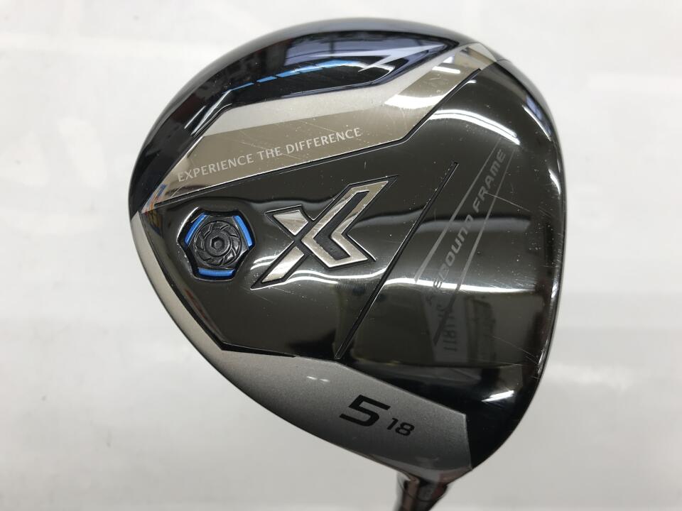【中古】ダンロップ XXIO X-eks- 2024 フェアウェイウッド 5W 18° Sフレックス 42.5インチ ヘッドカバーあり Miyazaki AX-3 Cランク 右利き用 DUNLOP ゴルフクラブ ゼクシオエックス2024 ゴルフドゥ ゴルフ