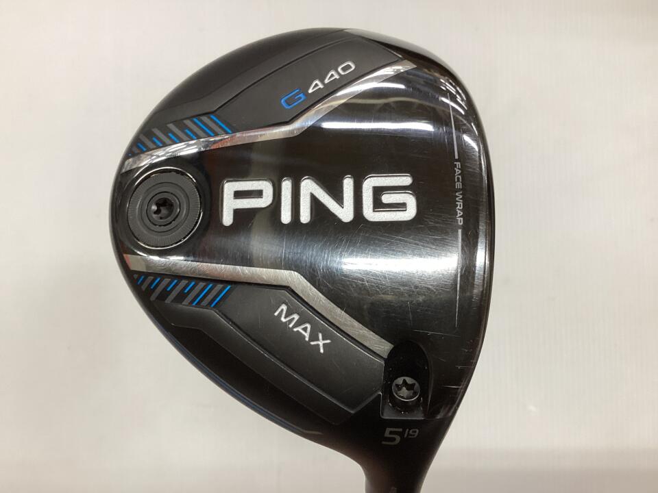 【中古】ピン G440 MAX フェアウェイウッド 5W 19° Rフレックス 42.5インチ ヘッドカバーあり ALTA J CB BLUE Cランク 右利き用 PING ゴルフクラブ G440マックス ゴルフドゥ ゴルフ用品 GOLF DO 中古ゴルフ 32,344円