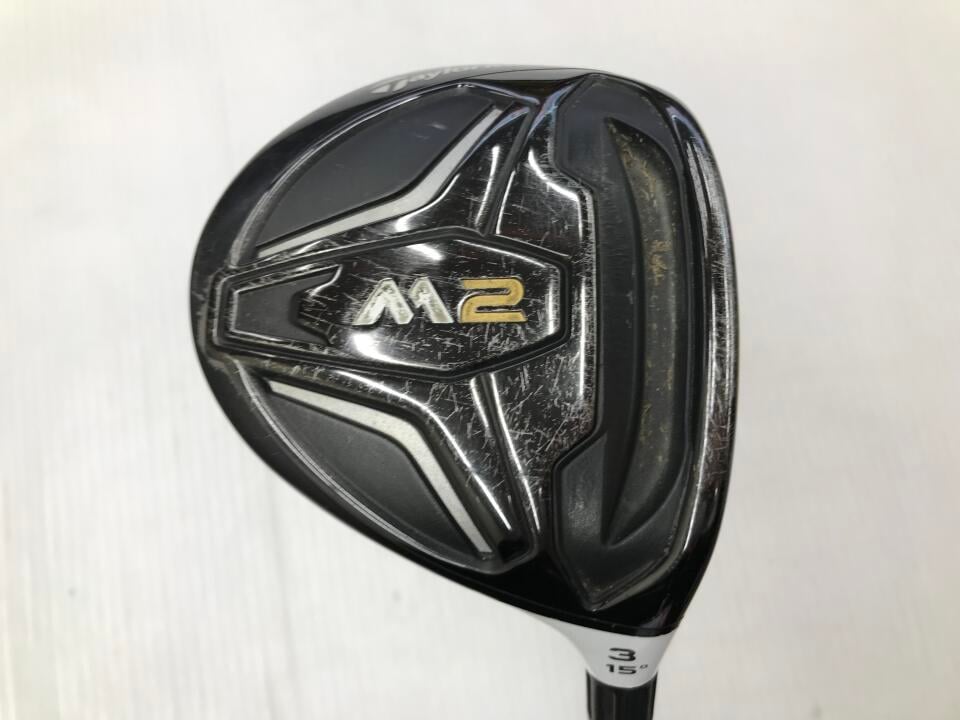 【中古】テーラーメイド M2 フェアウェイウッド 3W 15° Rフレックス 43.25インチ TM1-216 Dランク 右利き用 Taylormade ゴルフクラブ ゴルフドゥ ゴルフ用品 GOLF DO 中古ゴルフクラブ