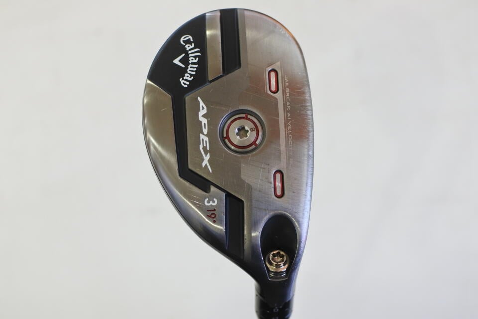 【中古】キャロウェイ APEX 2021 ユーティリティ 19° Sフレックス 40.5インチ ヘッドカバーあり Fujikura MC 80 Cランク 右利き用 Callaway ゴルフクラブ エイペックス2021 ゴルフドゥ ゴルフ用品 GOLF DO