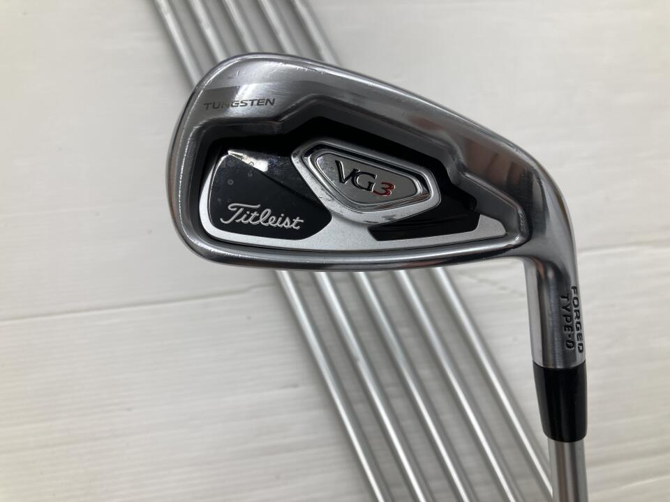 【中古】タイトリスト VG3 TYPE-D 2016 アイアンセット Rフレックス 38.0インチ VGI Dランク 右利き用 Titleist ゴルフクラブ ゴルフドゥ ゴルフ用品 GOLF DO 中古ゴルフクラブ