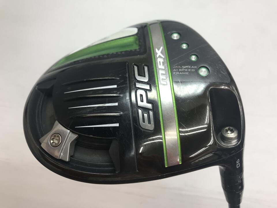 【中古】キャロウェイ EPIC MAX ドライバー 9° Sフレックス 45.75インチ Diamana 40 for Callaway(EPIC MAX) Dランク 右利き用 Callaway ゴルフクラブ エピックマックス ゴルフドゥ ゴルフ用品 GOLF DO 中古ゴル