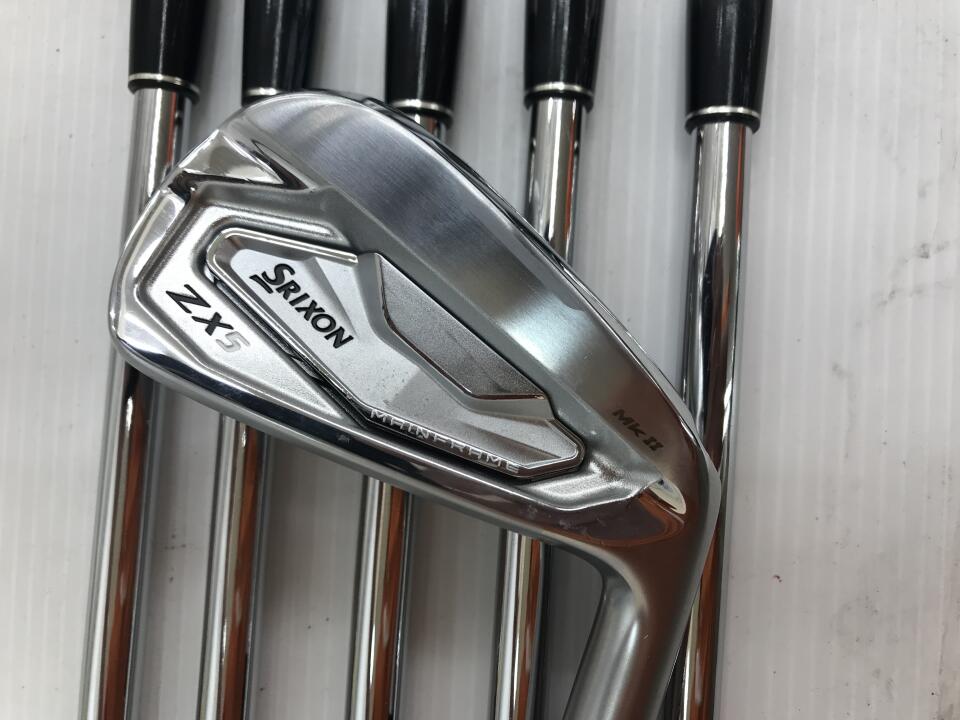 【中古】ダンロップ SRIXON ZX5 Mk2 アイアンセット 24&deg; Sフレックス 38.25インチ NSプロ950GH neo DST Cランク 右利き用 DUNLOP ゴルフクラブ スリクソンZX5 MK2 ゴルフドゥ ゴルフ用品 GOLF DO 中古ゴルフク｜ゴルフ ドゥ 中古クラブ店