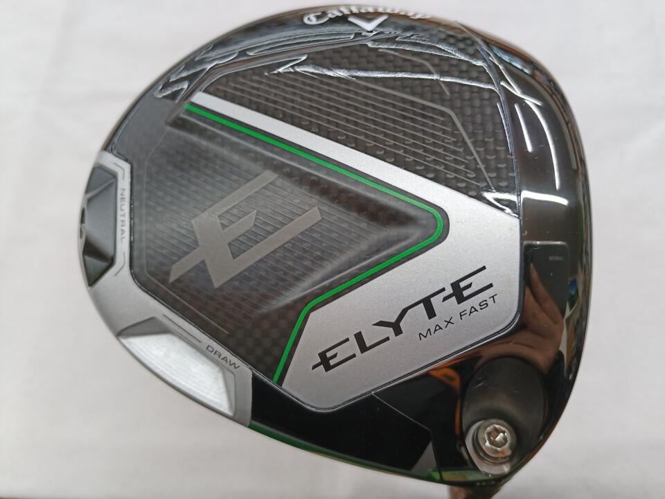 【中古】キャロウェイ ELYTE MAX FAST ドライバー 10.5° Rフレックス 45.75インチ ヘッドカバーあり LIN-Q GREEN 40 for Callaway Cランク 右利き用 Callaway ゴルフクラブ エリートマックスファスト ゴルフド