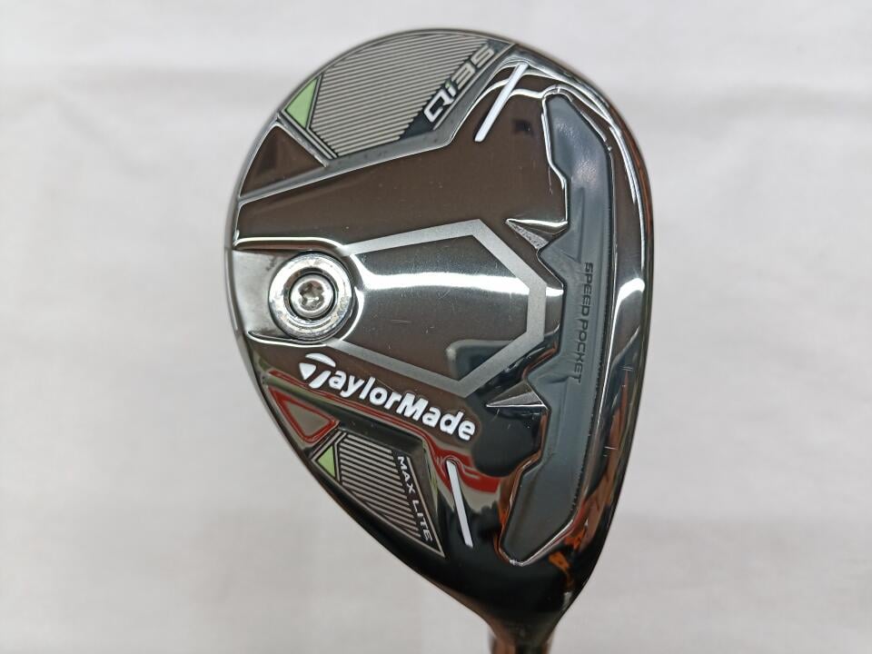 【中古】テーラーメイド Qi35 MAX LITE ユーティリティ 23° Rフレックス 40.25インチ ヘッドカバーあり AIR SPEEDER TM 2025 Cランク 右利き用 Taylormade ゴルフクラブ Qi35マックスライト ゴルフドゥ ゴル
