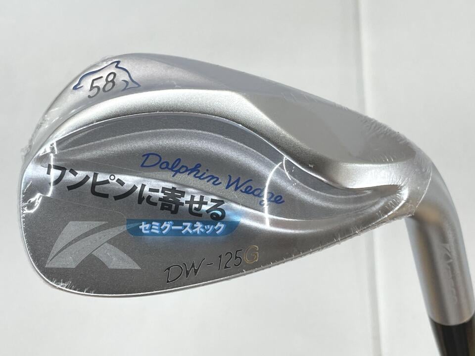 【中古】キャスコ Dolphin Wedge DW-125G シルバー ウェッジ 58° WEDGEフレックス 35.0インチ NSプロ950GH neo Sランク 右利き用 Kasco ゴルフクラブ ゴルフドゥ ゴルフ用品 GOLF DO 中古ゴルフクラブ