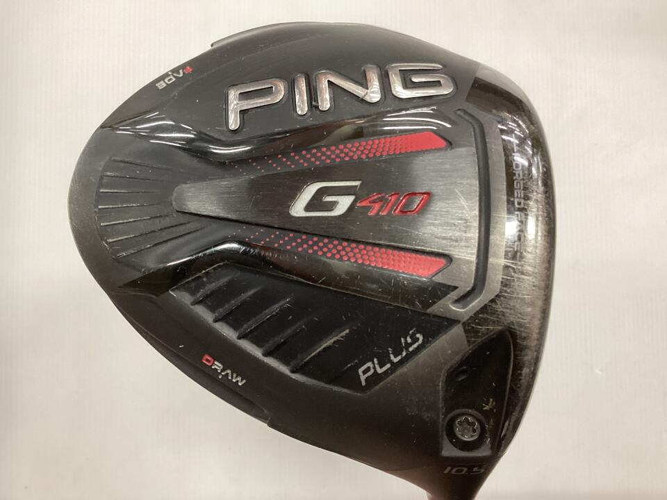 【中古】ピン G410 PLUS ドライバー 10.5° Sフレックス 45.0インチ ツアーAD　IZ-5 リシャフト品 Dランク 右利き用 PING ゴルフクラブ G410プラス ゴルフドゥ ゴルフ用品 GOLF DO 中古ゴルフクラブ
