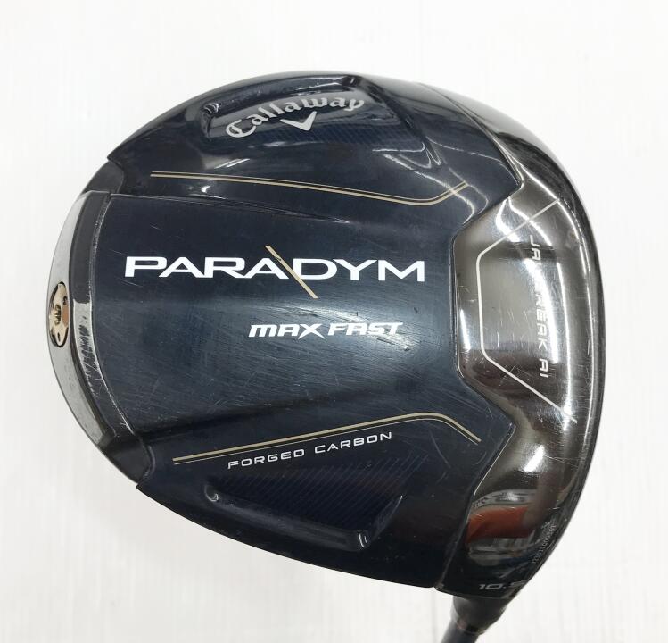 【中古】キャロウェイ PARADYM MAX FAST ドライバー 10.5° Sフレックス 45.5インチ ヘッドカバーあり SPEEDER NX 40 for Callaway(PARADYM) Dランク 右利き用 Callaway ゴルフクラブ パラダイムマックスファスト