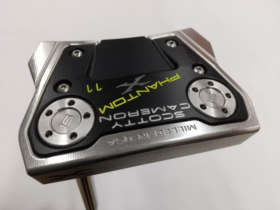 【中古】タイトリスト SC PHANTOM X 11 2021 パター 34.0インチ ヘッドカバーあり オリジナルスチール Cランク 右利き用 Titleist ゴルフクラブ スコッティキャメロン ファントムエックス ゴルフドゥ｜ゴルフ ドゥ 中古クラブ店