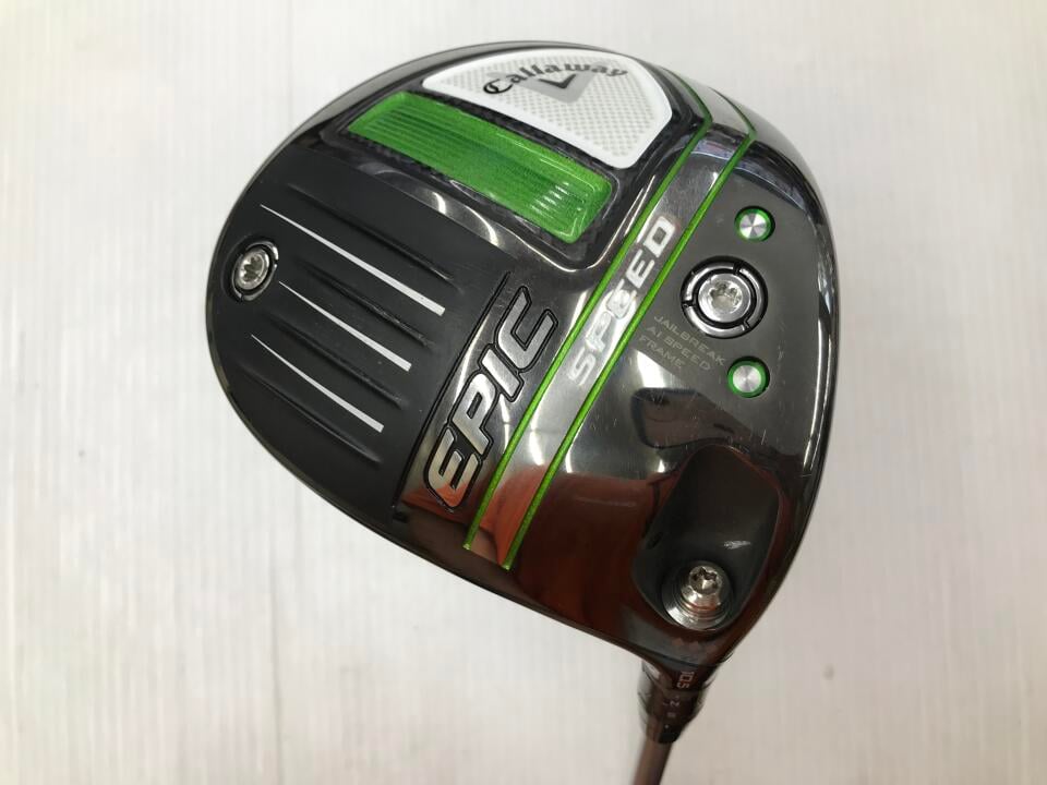 【中古】キャロウェイ EPIC SPEED DS ◆◆◆ ドライバー 10.5° Sフレックス 45.5インチ ヘッドカバーあり Diamana 50for Callaway リシャフト品 Dランク 右利き用 Callaway ゴルフクラブ エピックスピード