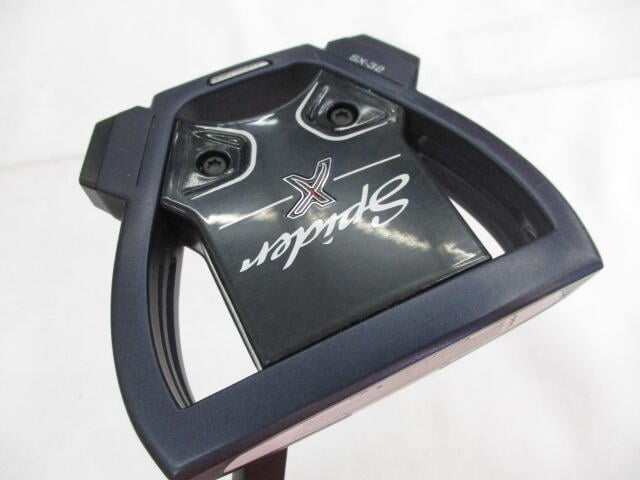 【中古】テーラーメイド Spider X BLUE/WHITE SMALL SLANT パター 33.0インチ オリジナルスチール Cランク 右利き用 Taylormade ゴルフクラブ ゴルフドゥ ゴルフ用品 GOLF DO 中古ゴルフクラブ