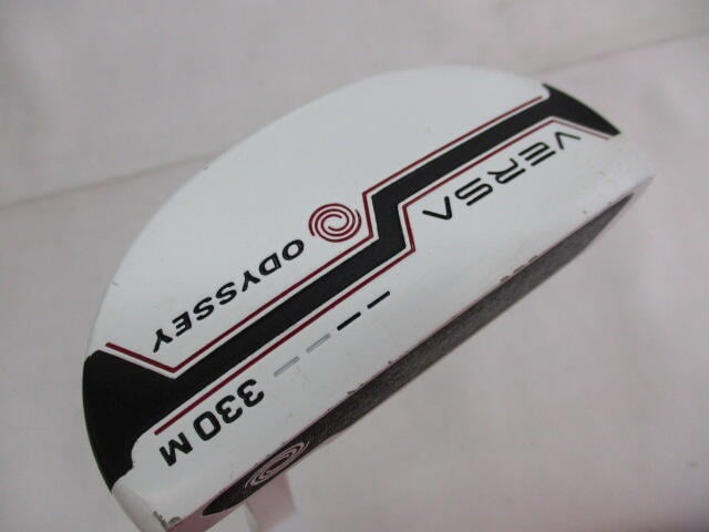 【中古】オデッセイ VERSA 330M WHITE(ヴァーチカル) パター 35.0インチ オリジナルスチール Cランク 右利き用 ODYSSEY ゴルフクラブ ゴルフドゥ ゴルフ用品 GOLF DO 中古ゴルフクラブ