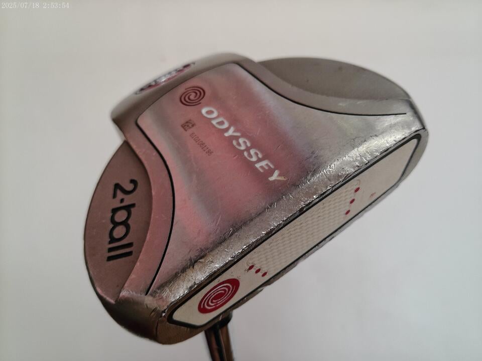 【中古】オデッセイ ホワイト ホット XG 2・ボール パター 34.0インチ オリジナルスチール Dランク 右利き用 ODYSSEY ゴルフクラブ ゴルフドゥ ゴルフ用品 GOLF DO 中古ゴルフクラブ