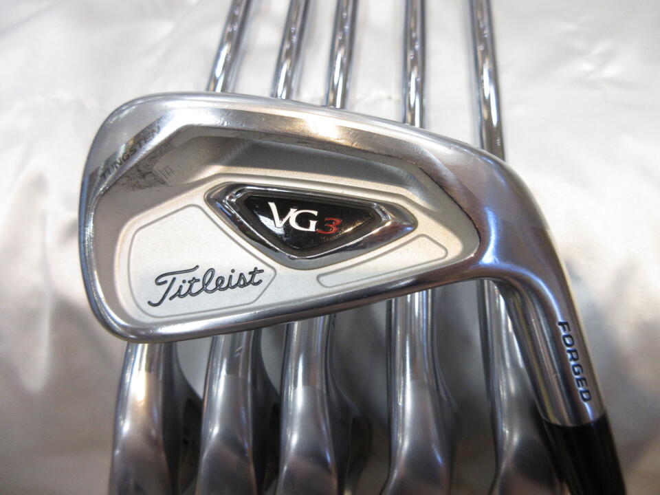 【中古】タイトリスト VG3 2016 アイアンセット S200フレックス 38.0インチ ダイナミックゴールド AMT Dランク 右利き用 Titleist ゴルフクラブ ゴルフドゥ ゴルフ用品 GOLF DO 中古ゴルフクラブ