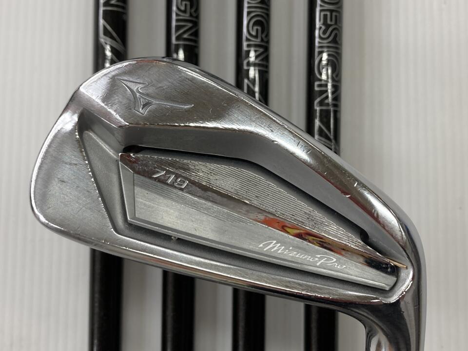 【中古】ミズノ Mizuno Pro 719 アイアンセット Rフレックス 37.75インチ ツアーAD ８５ リシャフト品 Cランク 右利き用 MIZUNO ゴルフクラブ ミズノプロ ゴルフドゥ ゴルフ用品 GOLF DO 中古ゴルフク