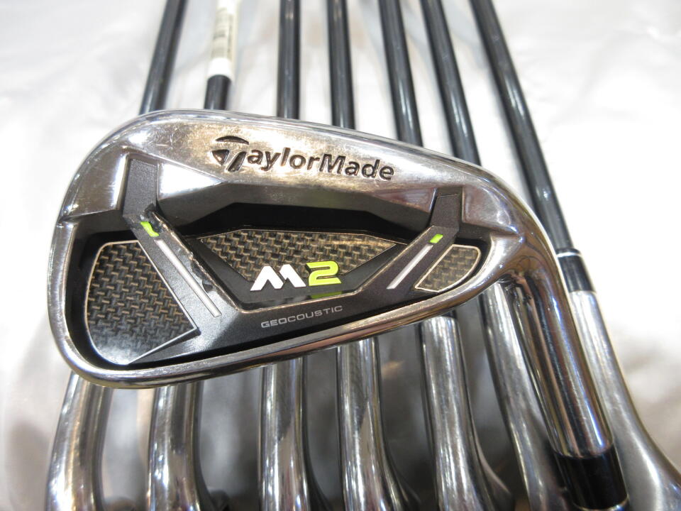 【中古】テーラーメイド M2 2017 US アイアンセット Sフレックス 38.25インチ REAX 75 Cランク 右利き用 Taylormade ゴルフクラブ ゴルフドゥ ゴルフ用品 GOLF DO 中古ゴルフクラブ