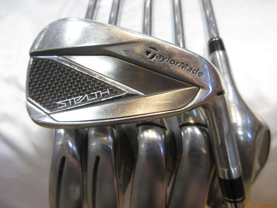 【中古】テーラーメイド STEALTH アイアンセット Sフレックス 37.875インチ KBS MAX MT85 JP Cランク 右利き用 Taylormade ゴルフクラブ ステルス ゴルフドゥ ゴルフ用品 GOLF DO 中古ゴルフクラブ