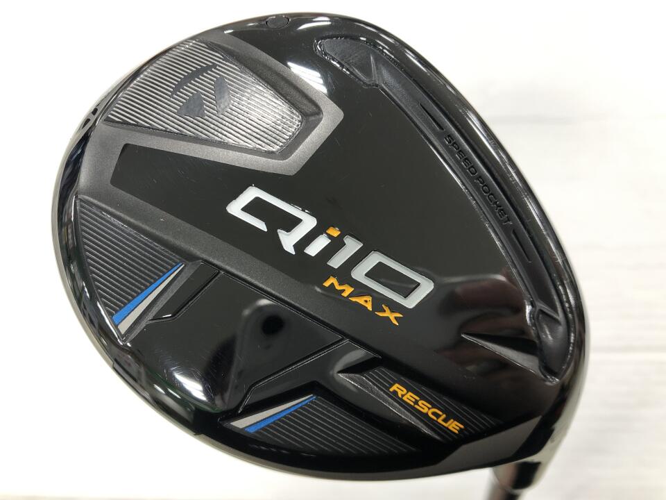 【中古】テーラーメイド Qi10 MAX ユーティリティ 31° Sフレックス 39.25インチ ヘッドカバーあり TR HYBRID 85 リシャフト品 Cランク 右利き用 Taylormade ゴルフクラブ Qi10マックス ゴルフドゥ ゴルフ