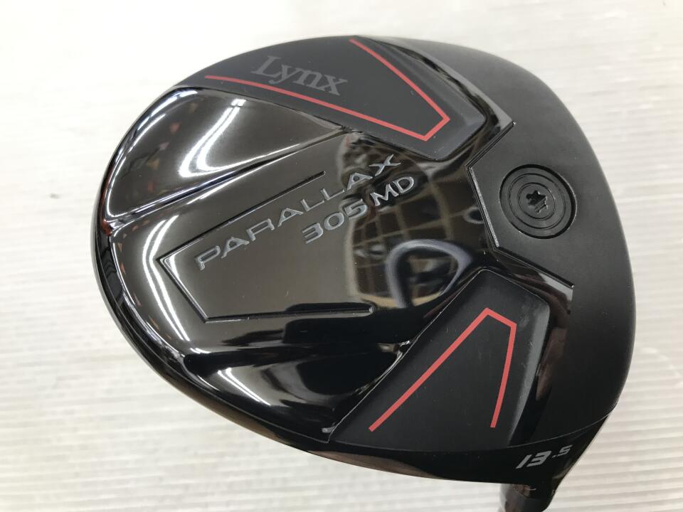 【中古】リンクス PARALLAX 305MD ドライバー 13.5° Sフレックス 44.0インチ ヘッドカバーあり オリジナルカーボン Cランク 右利き用 Lynx ゴルフクラブ ゴルフドゥ ゴルフ用品 GOLF DO 中古ゴルフク