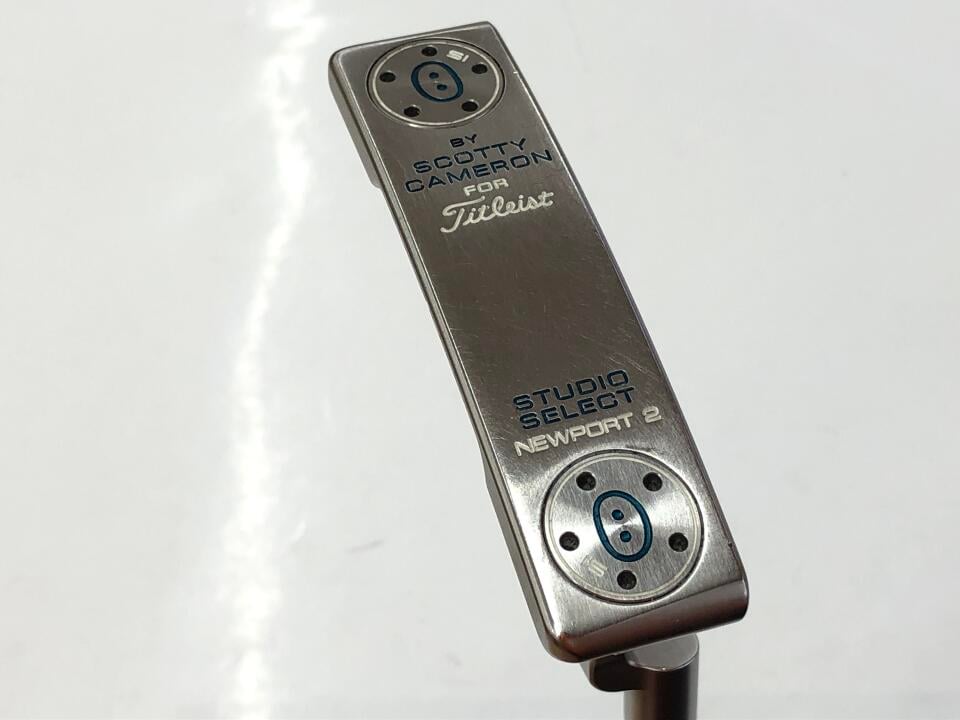 【中古】タイトリスト SC スタジオセレクト ニューポート 2 パター 33.5インチ ヘッドカバーあり オリジナルスチール Cランク 右利き用 Titleist ゴルフクラブ ゴルフドゥ ゴルフ用品 GOLF DO 中古