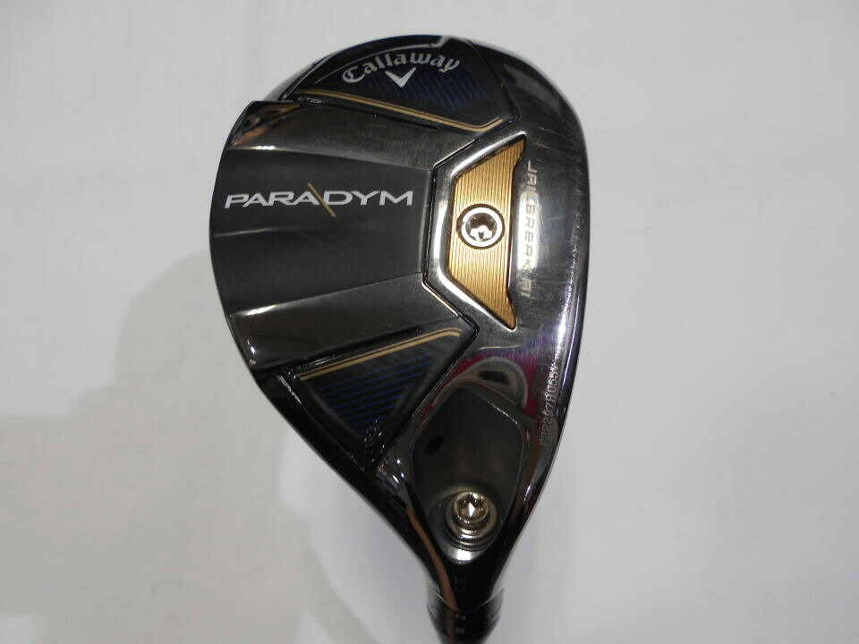 【中古】キャロウェイ PARADYM ユーティリティ 27° Sフレックス 39.0インチ ヘッドカバーあり TENSEI CK PRO Orange 80HY Cランク 右利き用 Callaway ゴルフクラブ パラダイム ゴルフドゥ ゴルフ用品 GOLF DO