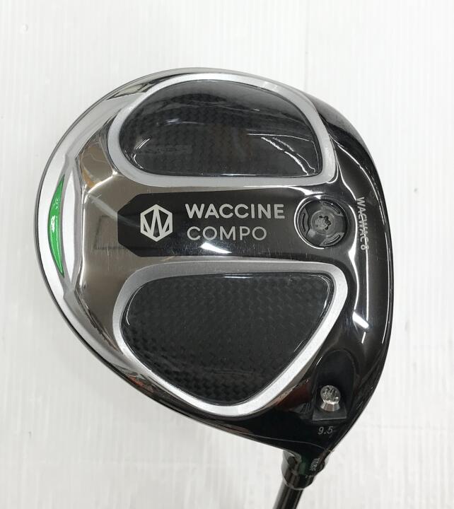 【中古】GRAVITY WACCINE compo WACWAC-8 ドライバー 9.5° Sフレックス 45.5インチ ヘッドカバーあり TENSEI CK PROORANGE60 リシャフト品 Cランク 右利き用 ゴルフクラブ ゴルフドゥ ゴルフ用品 GOLF DO 中古ゴ