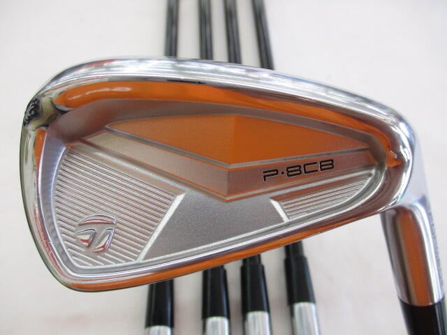 【中古】テーラーメイド P・8CB アイアンセット Sフレックス 37.25インチ RAUNE I75 リシャフト品 Cランク 右利き用 Taylormade ゴルフクラブ ゴルフドゥ ゴルフ用品 GOLF DO 中古ゴルフクラブ｜ゴルフ ドゥ 中古クラブ店