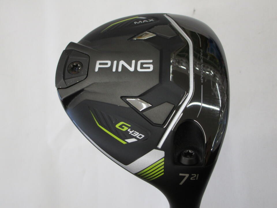 【中古】ピン G430 MAX フェアウェイウッド 7W 21° Xフレックス 42.0インチ ヘッドカバーあり SPEEDER NX GREEN 60 Cランク 右利き用 PING ゴルフクラブ G430マックス ゴルフドゥ ゴルフ用品 GOLF DO 中古ゴ