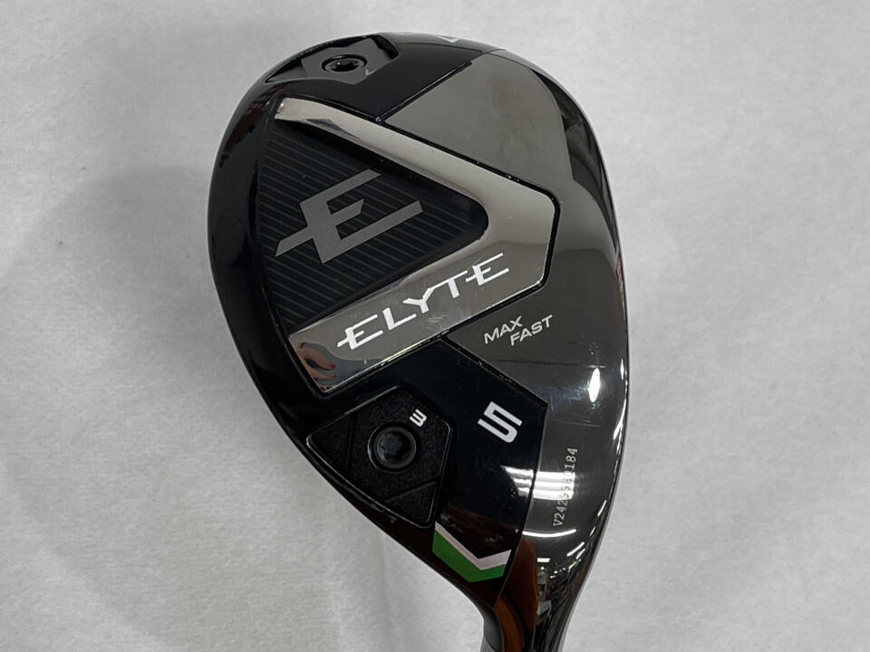 【中古】【レディースモデル】キャロウェイ ELYTE MAX FAST レディス ユーティリティ 25° Lフレックス 38.5インチ LIN-Q GREEN 40 for Callaway レディス Cランク 右利き用 Callaway ゴルフクラブ エリートマ
