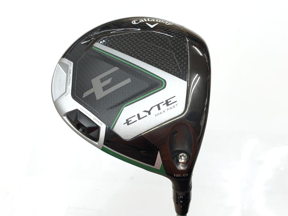 【中古】【レディースモデル】キャロウェイ ELYTE MAX FAST レディス ドライバー 12° Lフレックス 43.75インチ LIN-Q GREEN 40 for Callaway レディス Cランク 右利き用 Callaway ゴルフクラブ エリートマッ